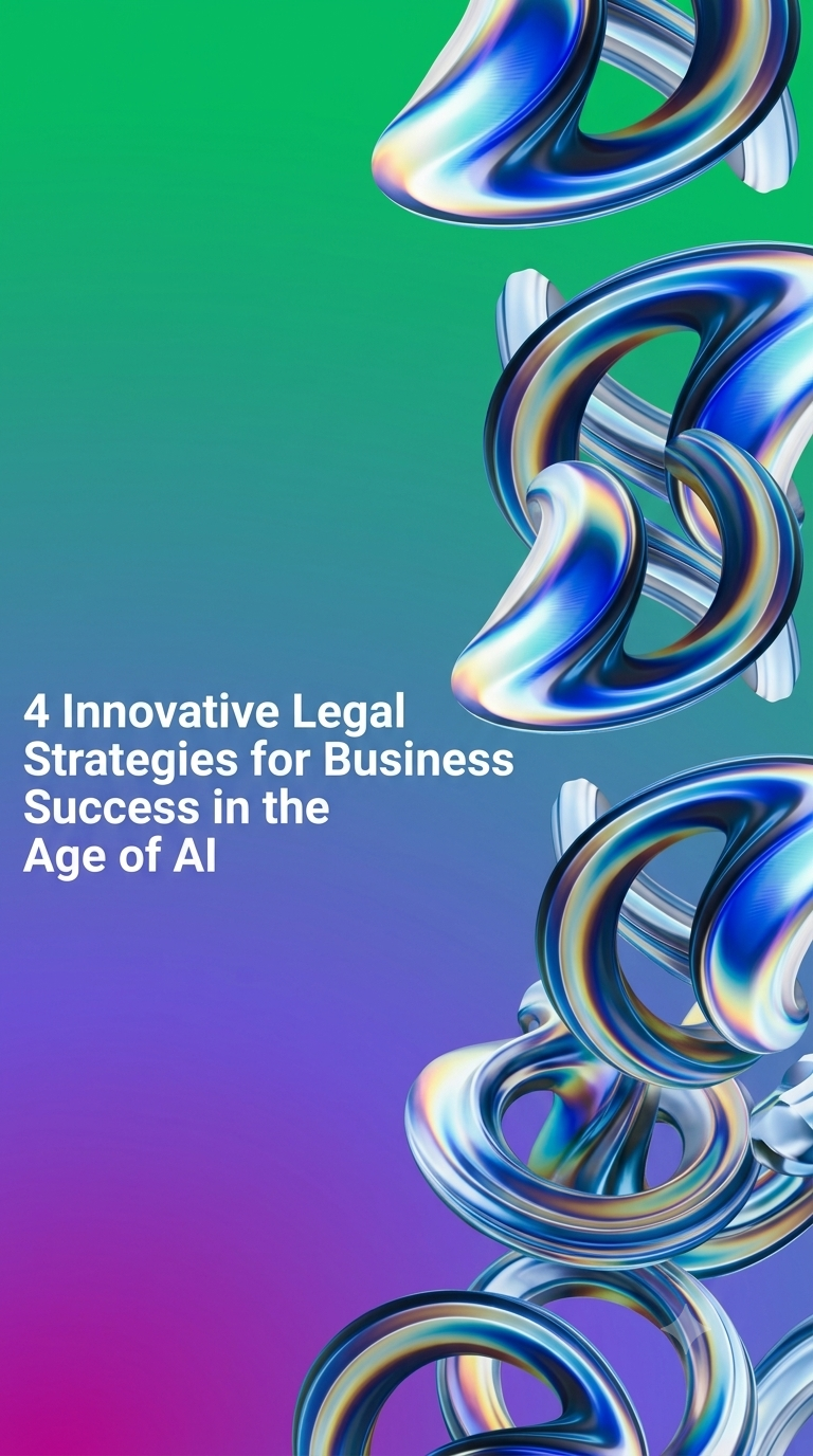 4 Innovative Legal Strategies for Business Success in the Age of AI