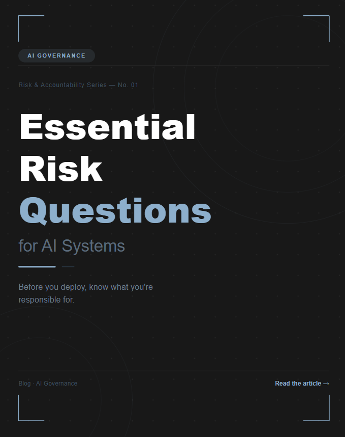 essential risk questions