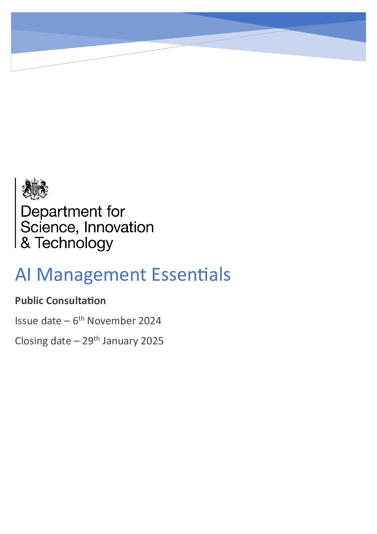 AI Management Essentials tool Self Assessment 001