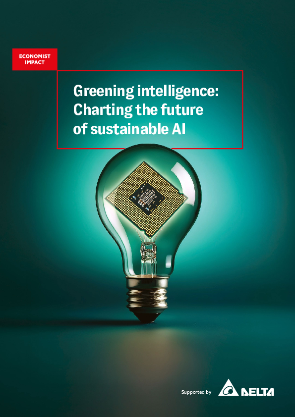 Greening intelligence Charting the future of sustainable AI Economist Impact Supported by Delta 001