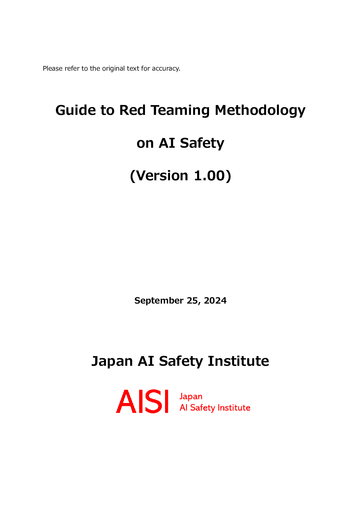 ai safety RT v1.00 en 001