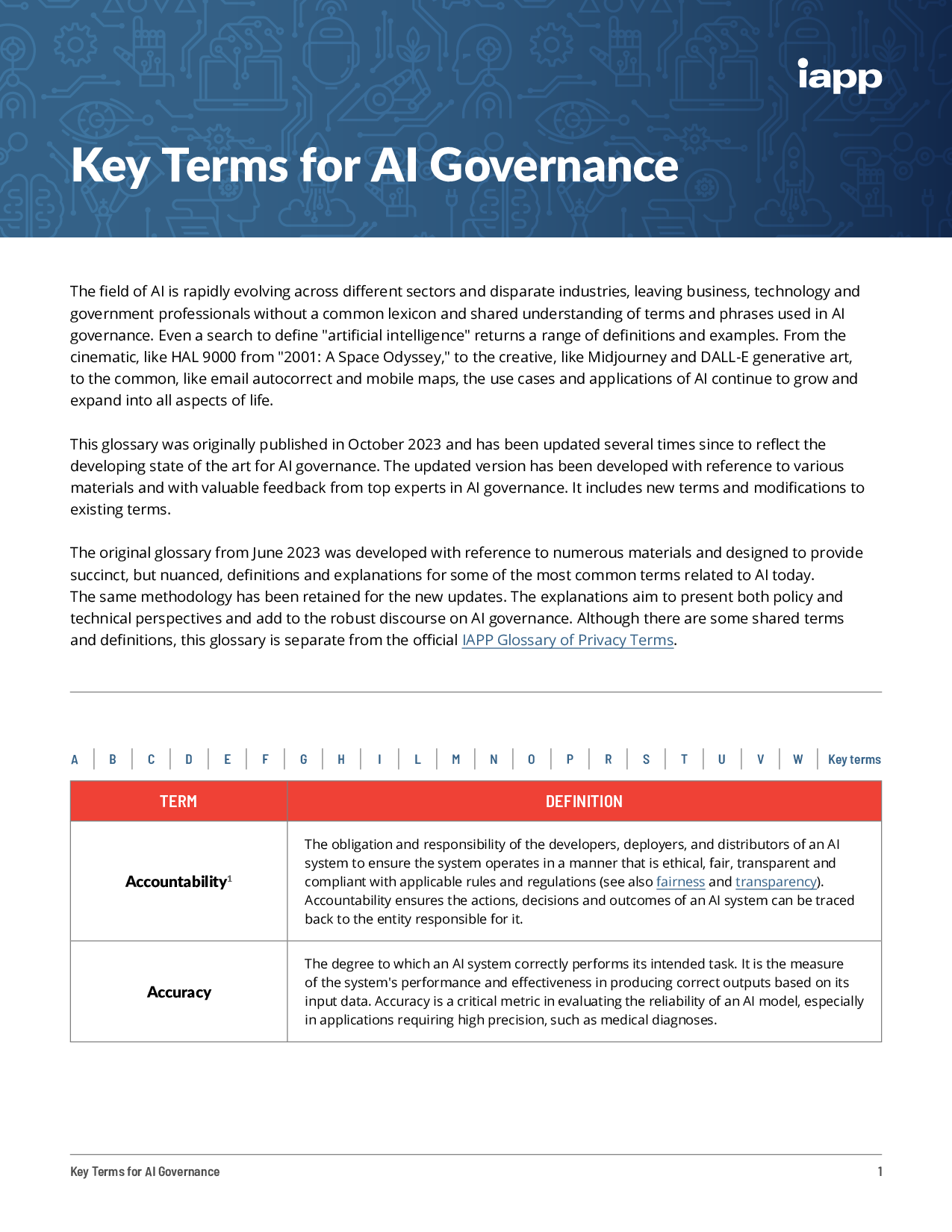 key terms for ai governance 001